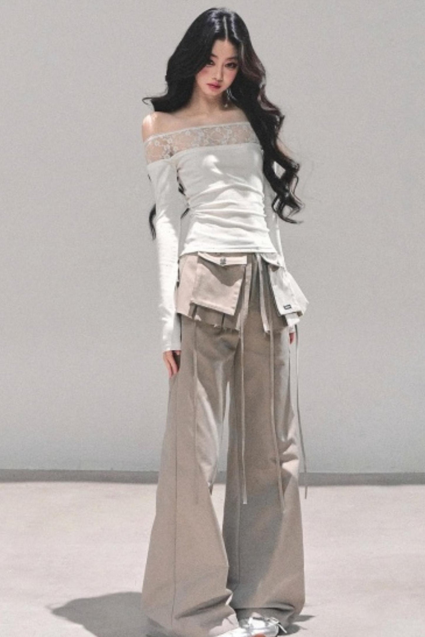 Bella Wide-Leg Workwear Pants