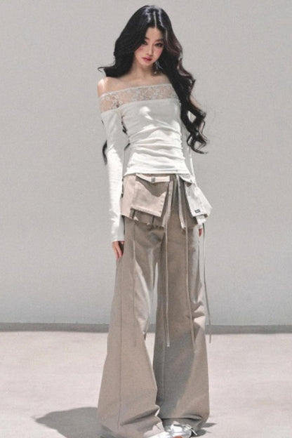 Bella Wide-Leg Workwear Pants