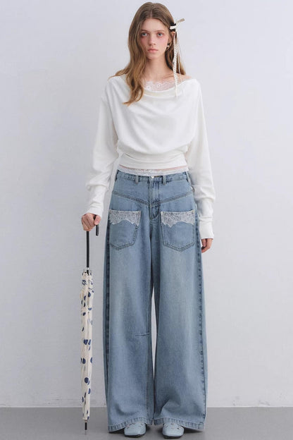 Love Asgony Off-Shoulder Top set-Up
