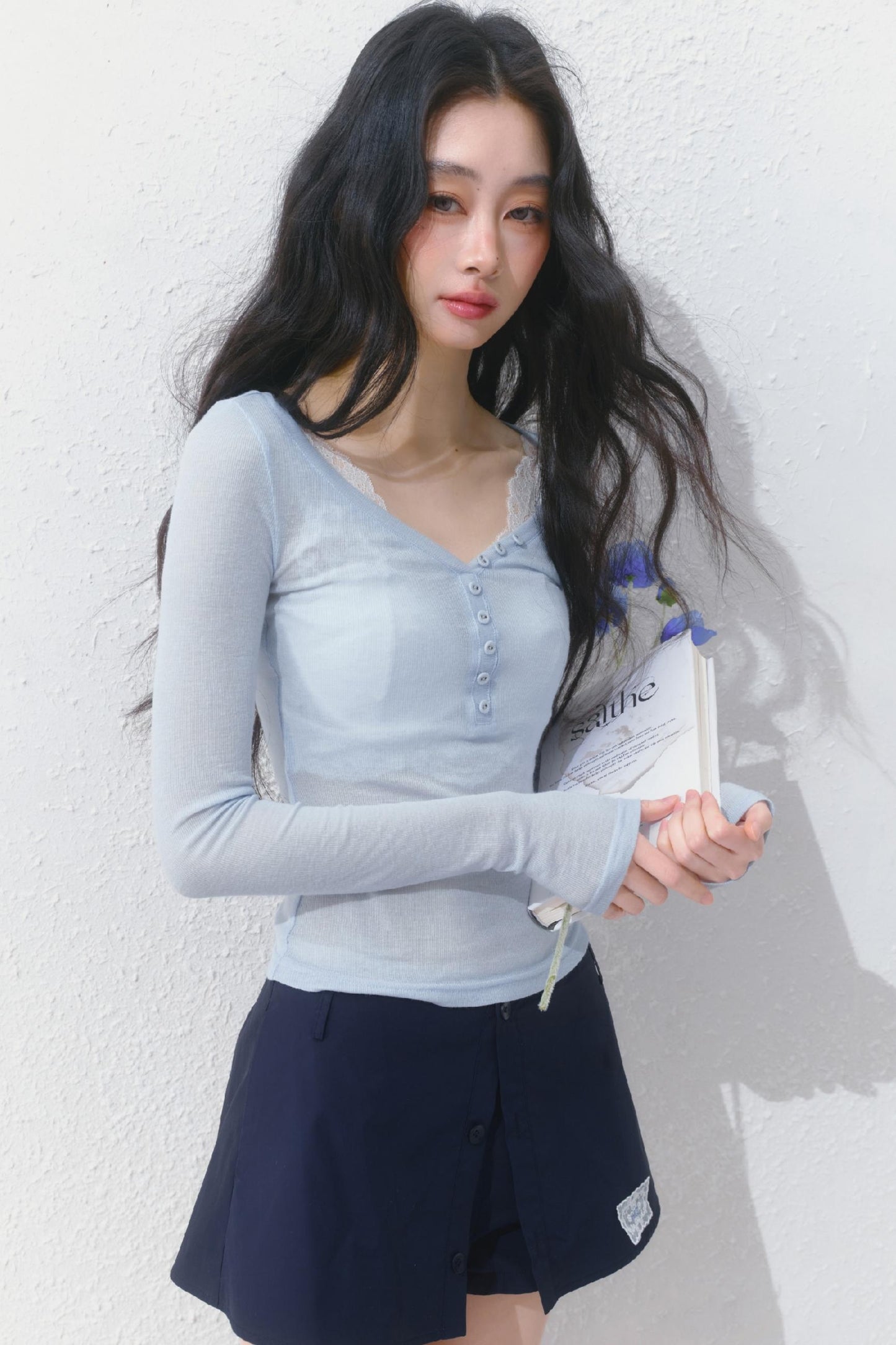 Sporty Strap Knit Top Set-Up