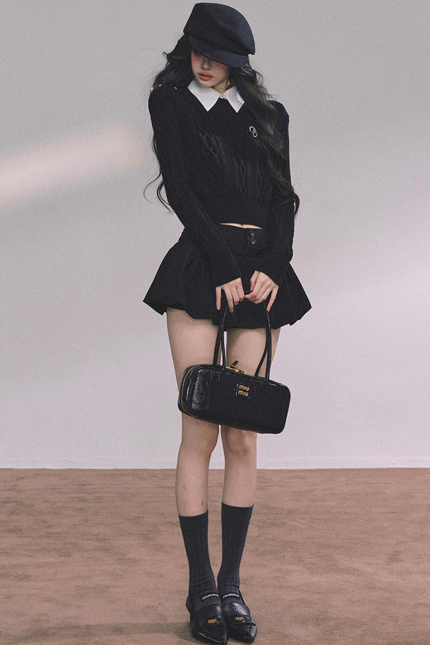 High Intelligence Knitted Top