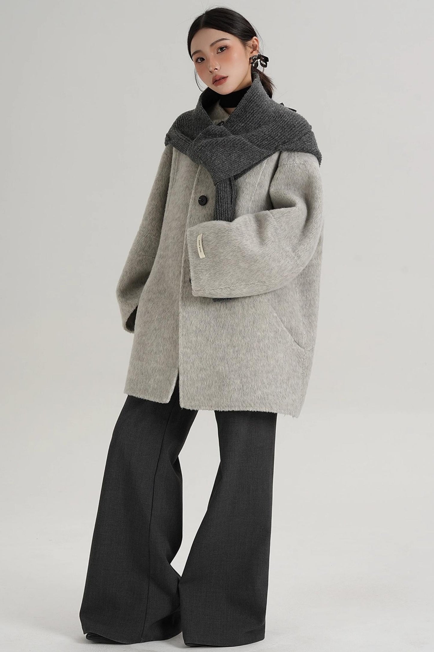 Temperament Woolen Coat
