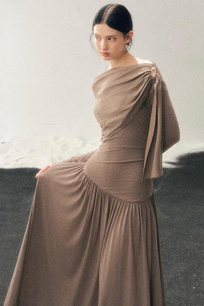 Ribbon Bodycon Winter Dress