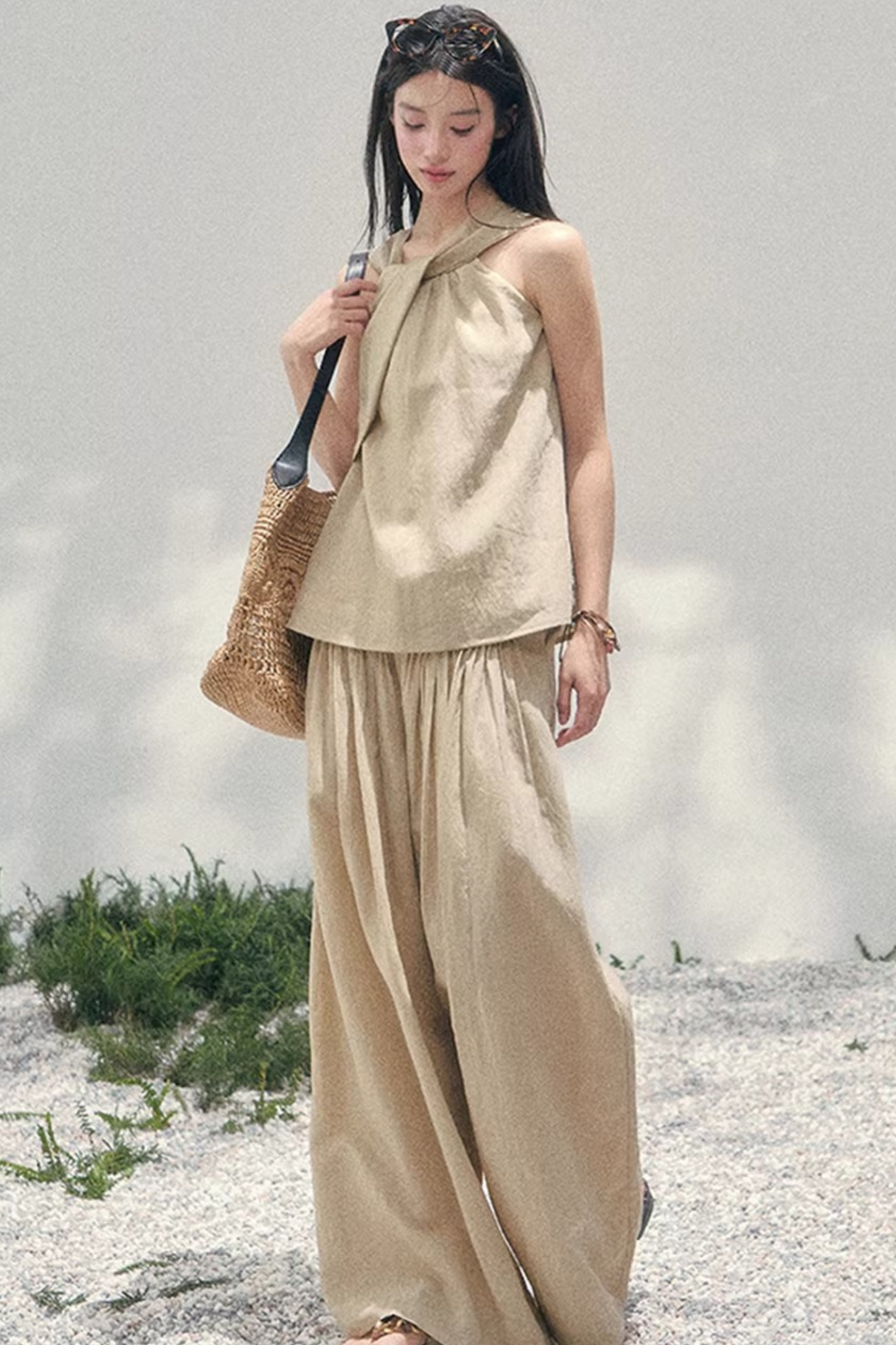 Ensemble décontracté deux pièces pour le printemps