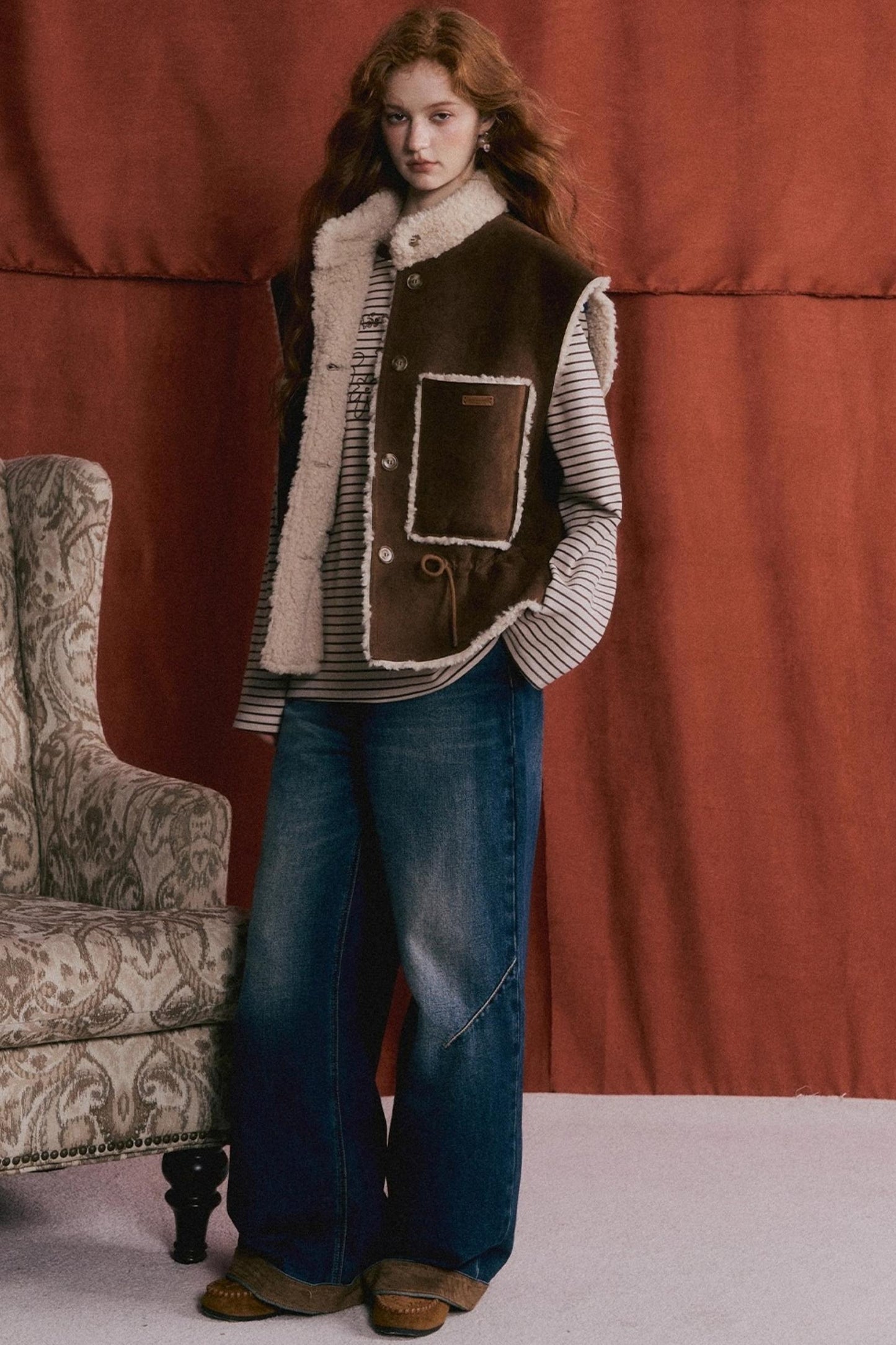 Love Reversible Vest Jacket Set-Up