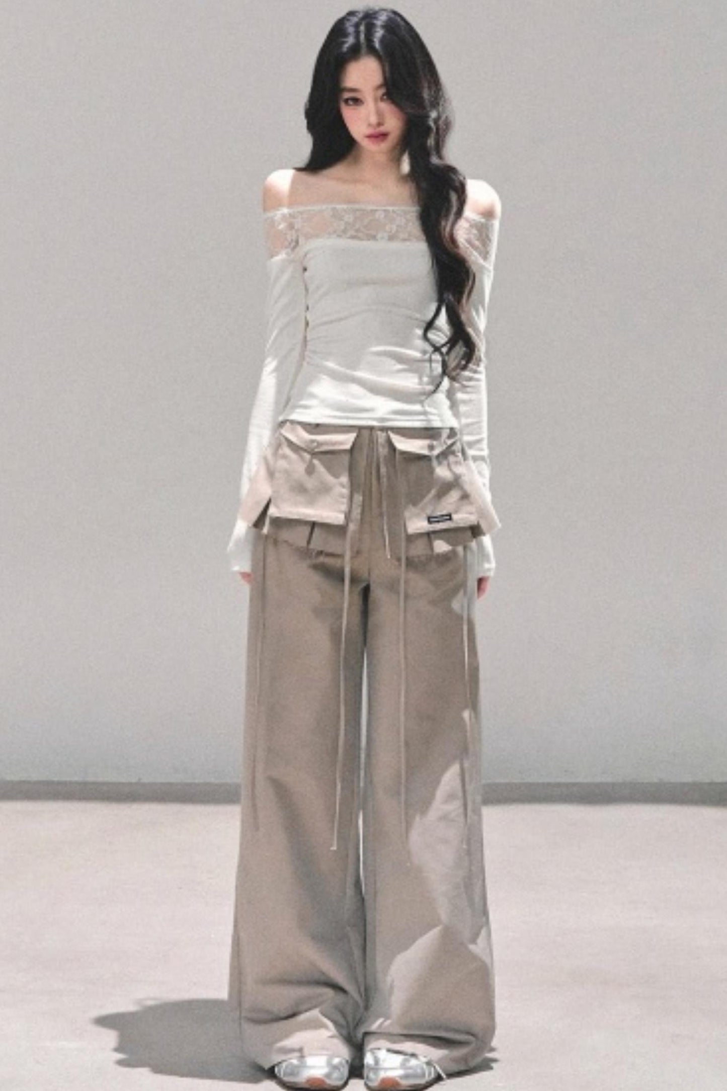 Bella Wide-Leg Workwear Pants