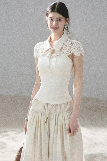 Moonlight Lace Dress Set-Up