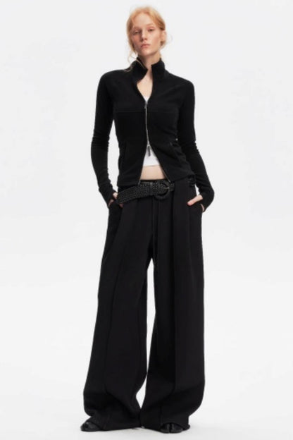 Minimalist Fleece Cycling Top