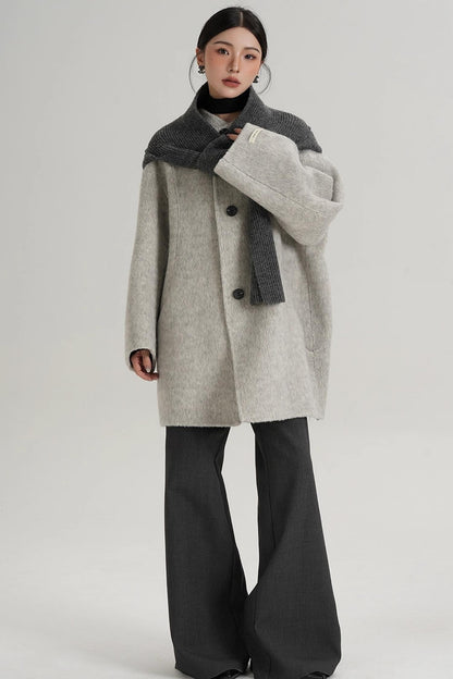 Temperament Woolen Coat