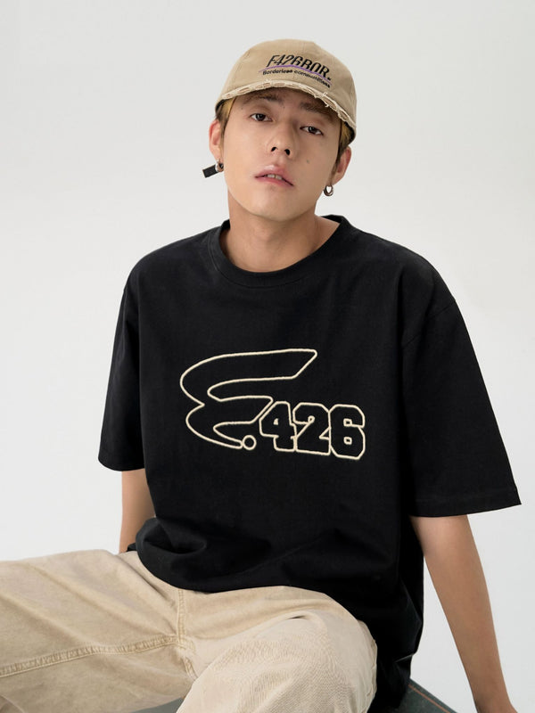 American Braided Short-Sleeved T-Shirt