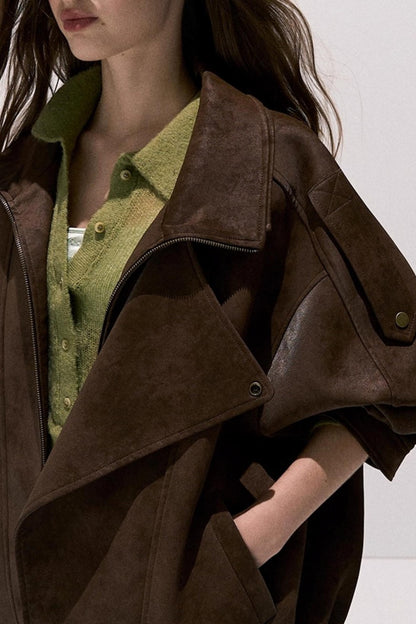 V-Neck Long Sleeve Wool Knit Top