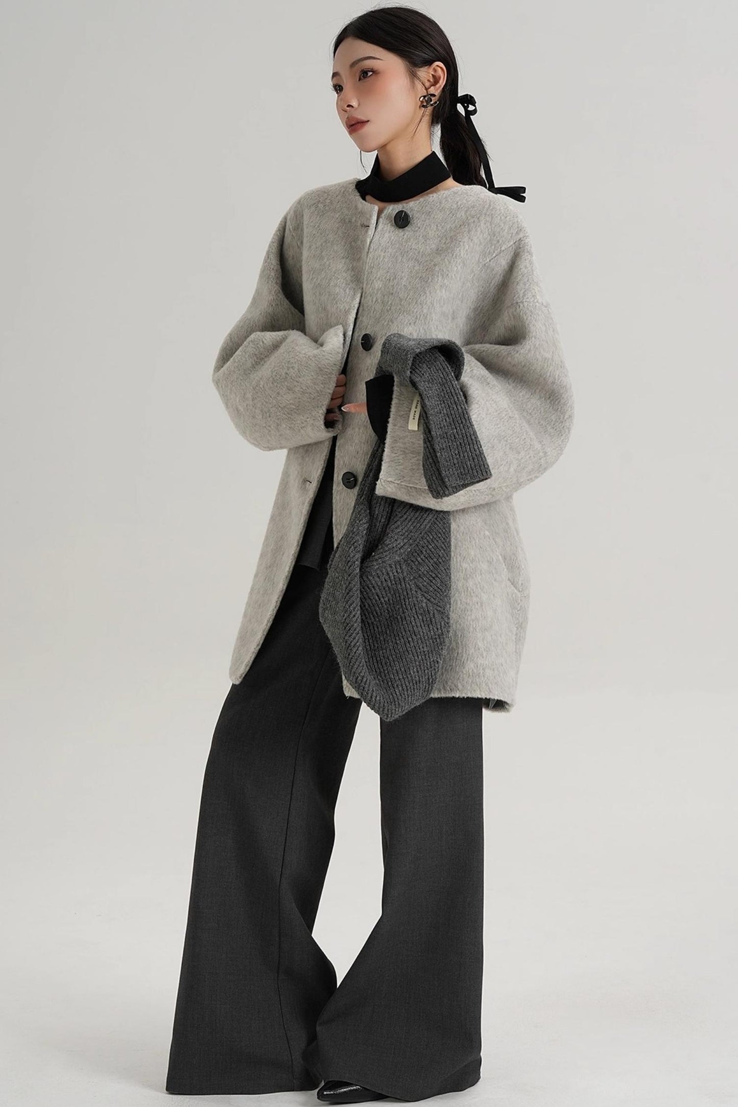 Temperament Woolen Coat