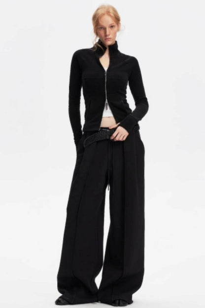 Minimalist Fleece Cycling Top