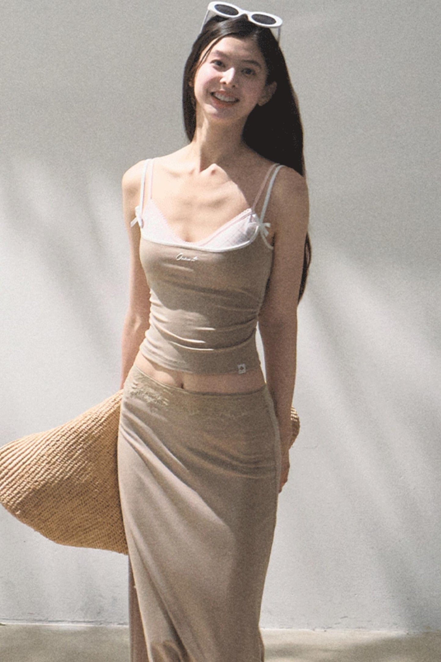 Lace High-Waist Skirt