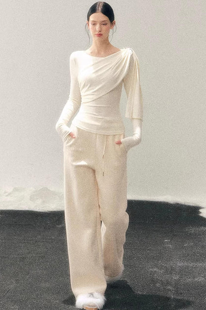 French Ribbon Design Blouse