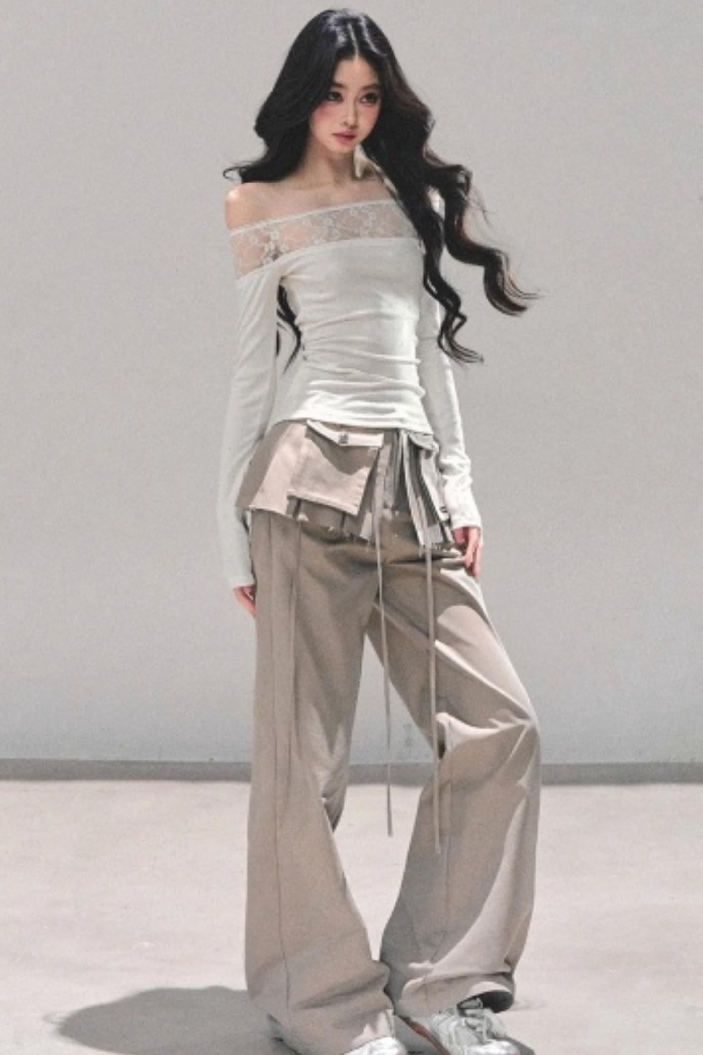 Bella Wide-Leg Workwear Pants