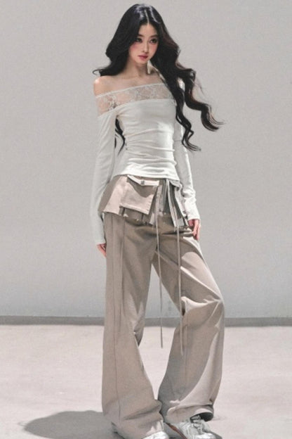 Bella Wide-Leg Workwear Pants