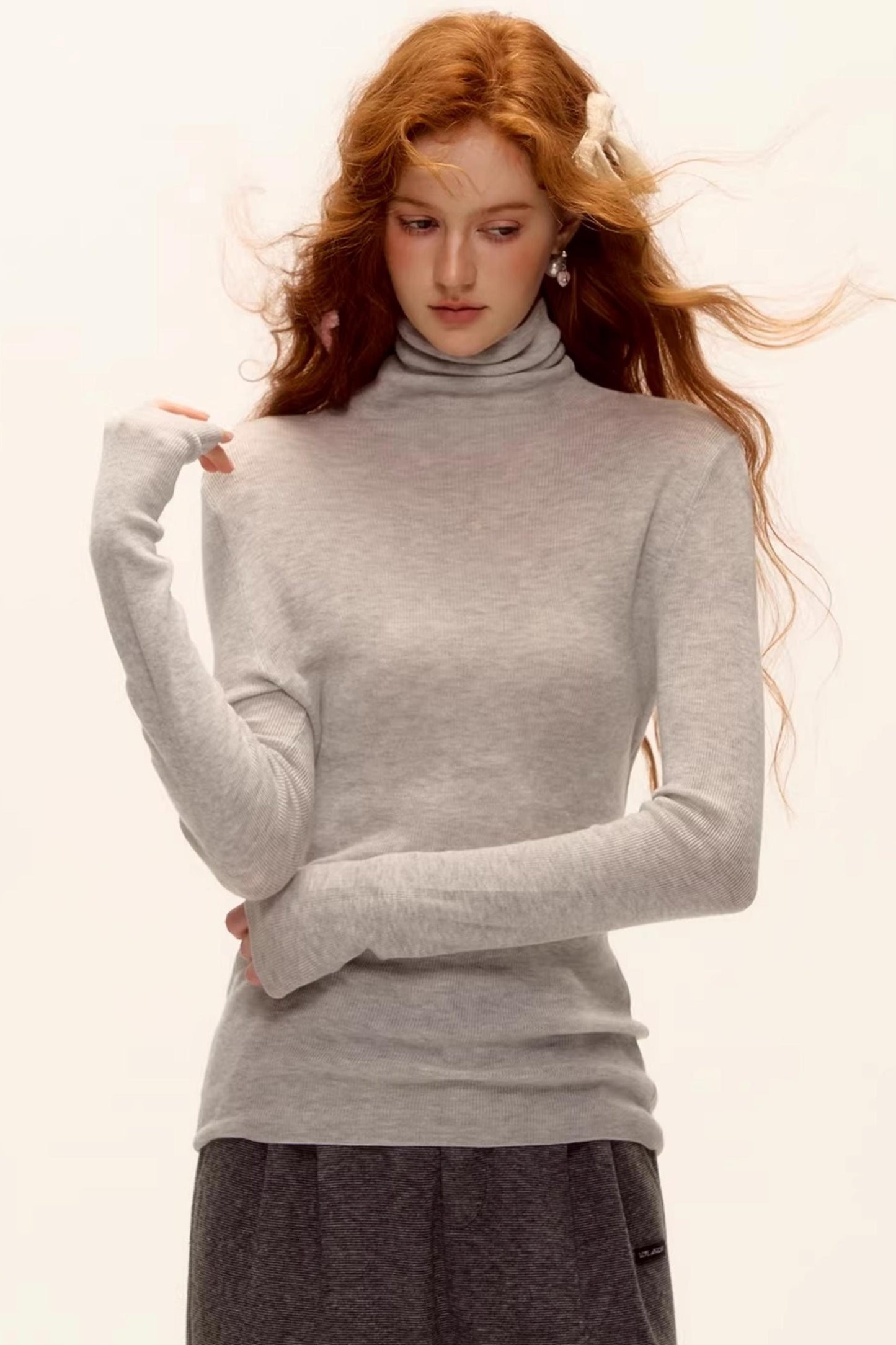 Knitted Jacket Pants Set-Up