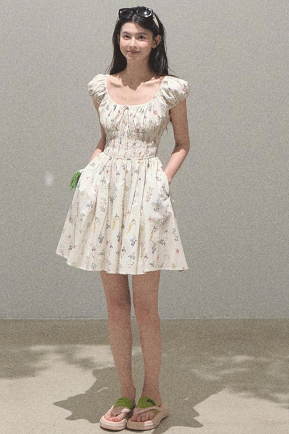 Blissful Tomato Leaf Dress