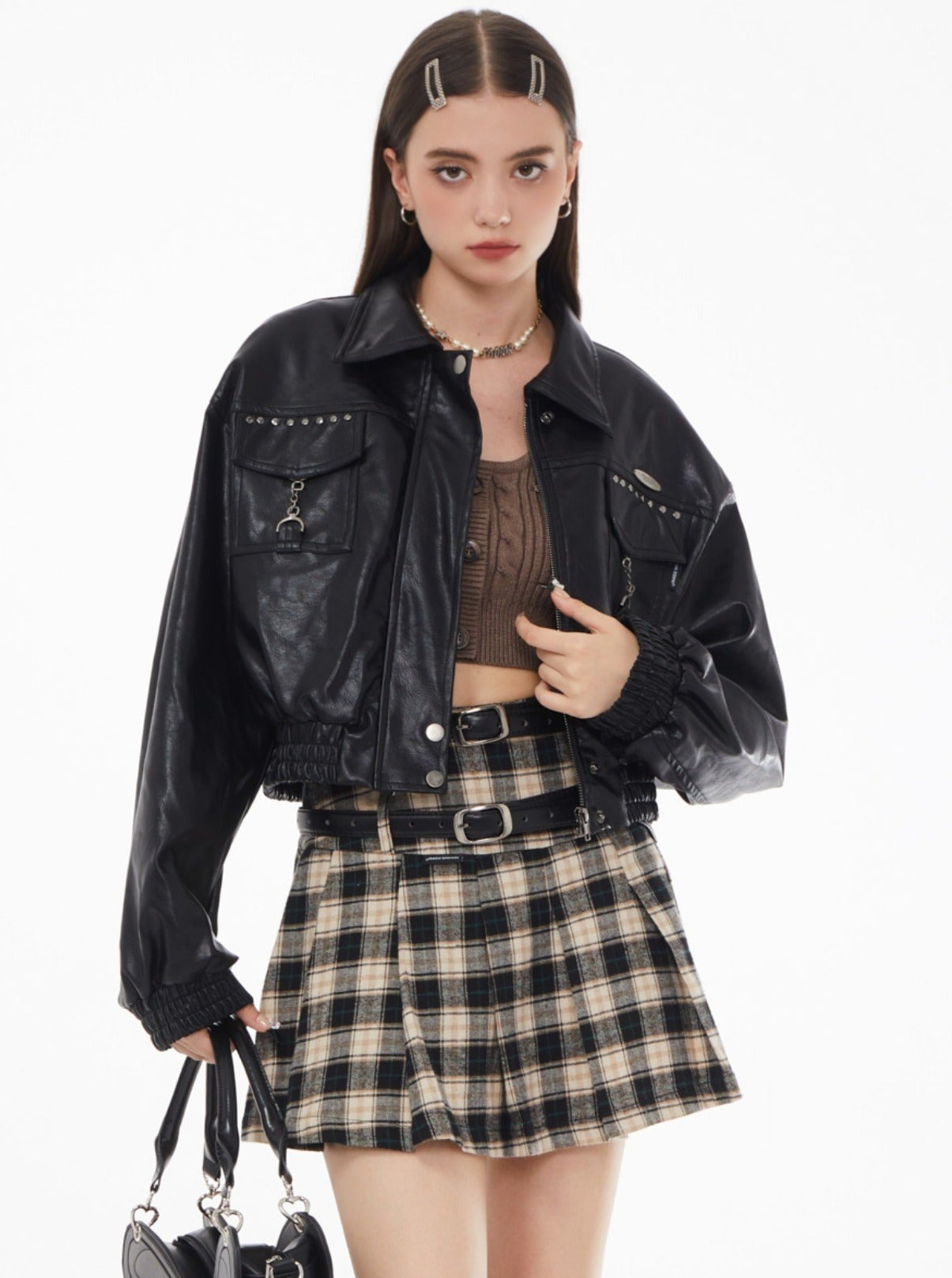 American PU leather jacket