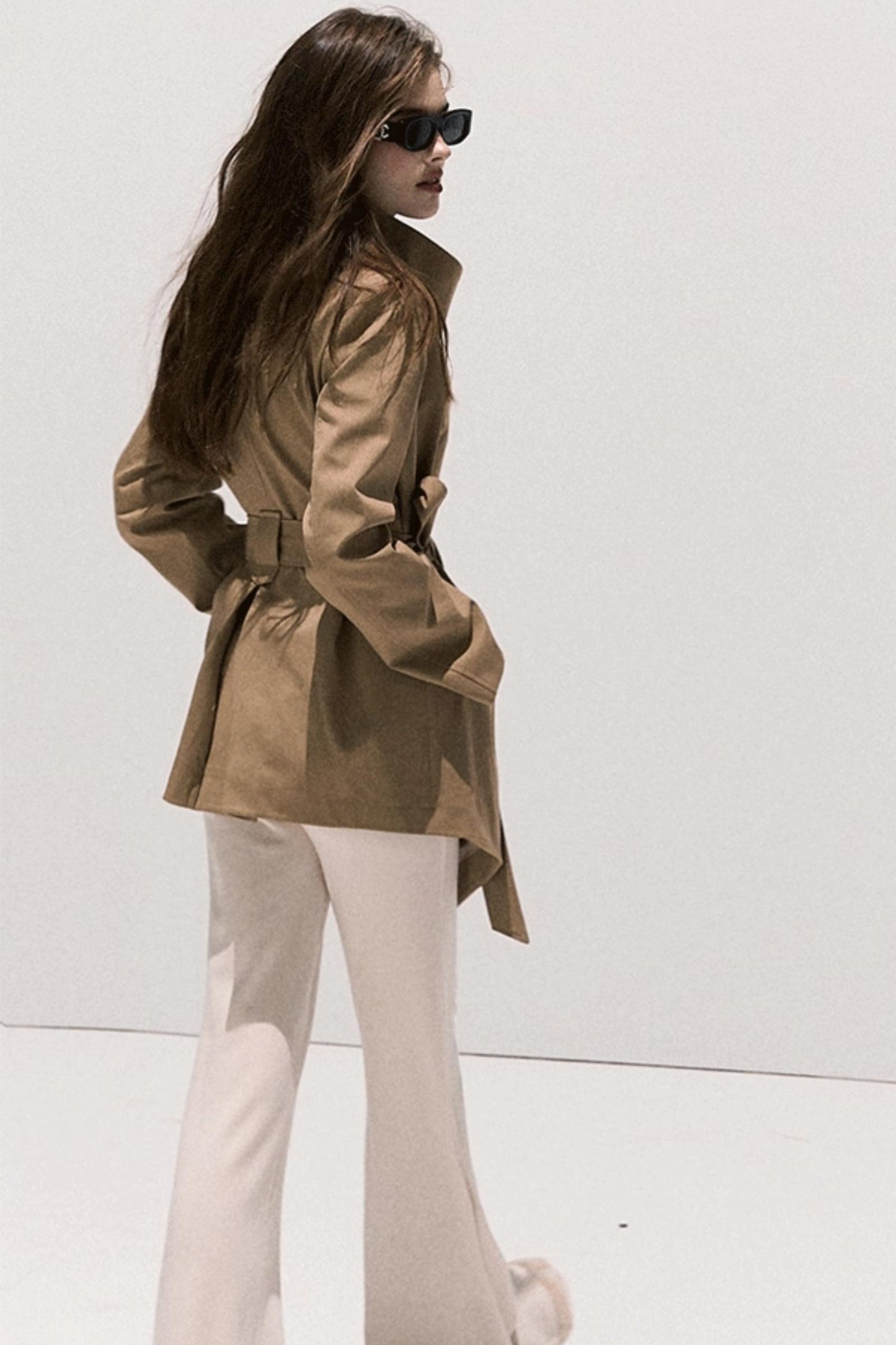 Soft Crewneck Knitwear Trouser Set-Up