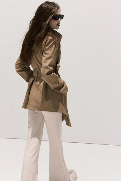 Soft Crewneck Knitwear Trouser Set-Up