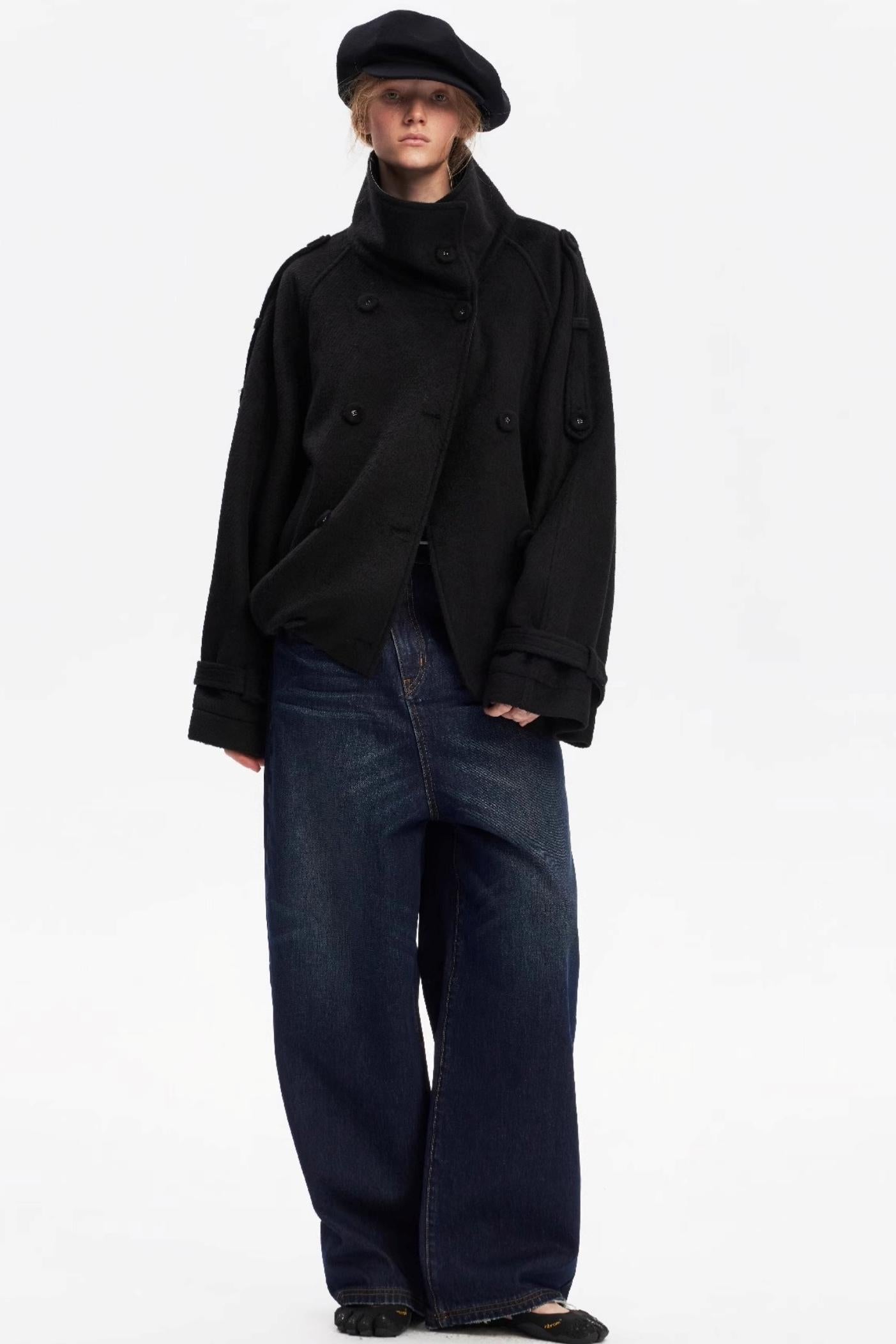 Vintage Yellow Distressed Jeans