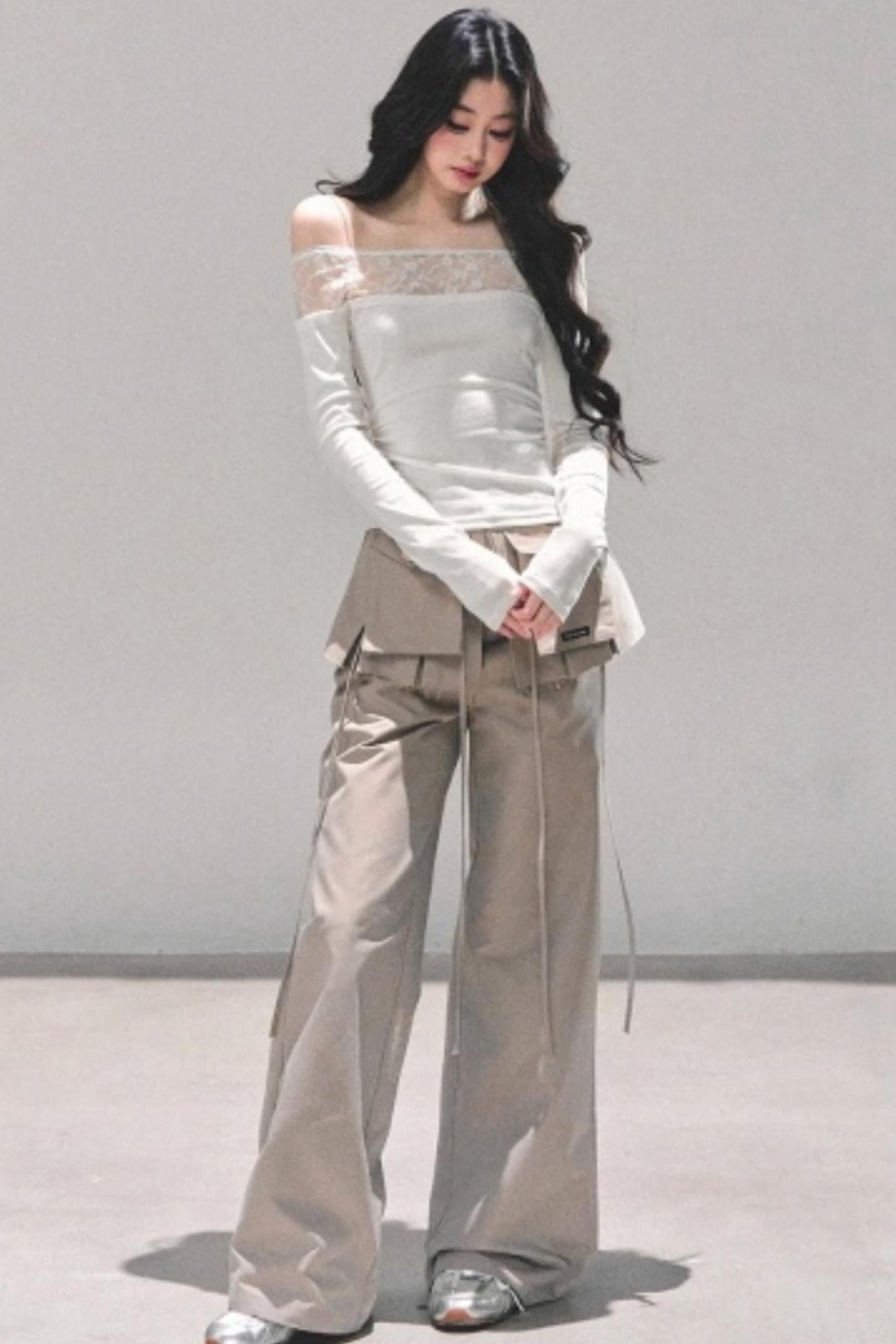 Bella Wide-Leg Workwear Pants