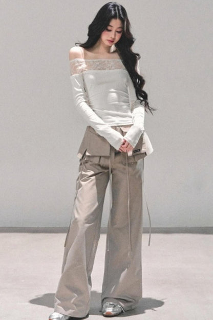 Bella Wide-Leg Workwear Pants