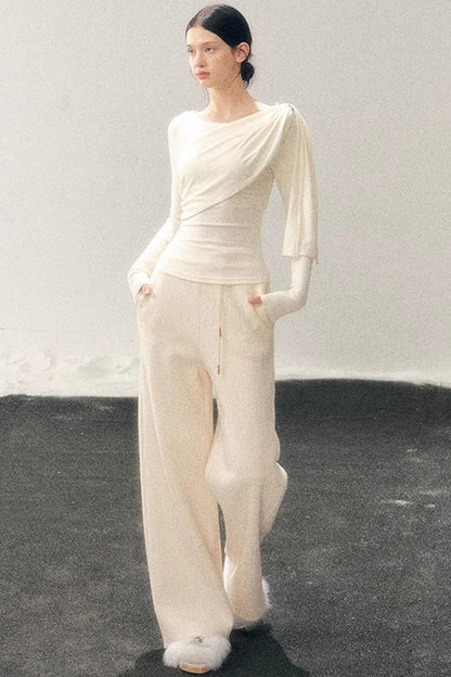 French Ribbon Design Blouse