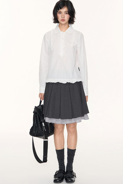 Casual Crew Neck Top