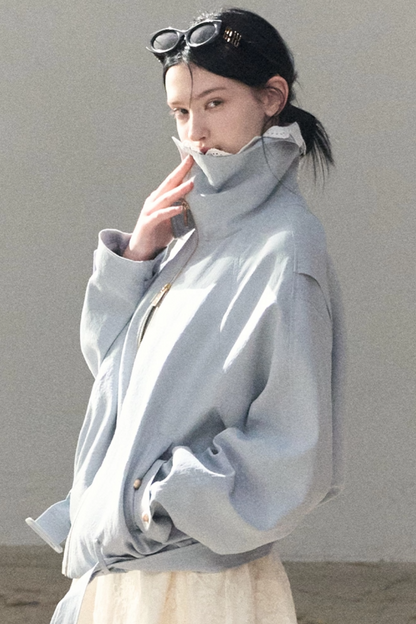 Wool Blend Embossed Floral Dress