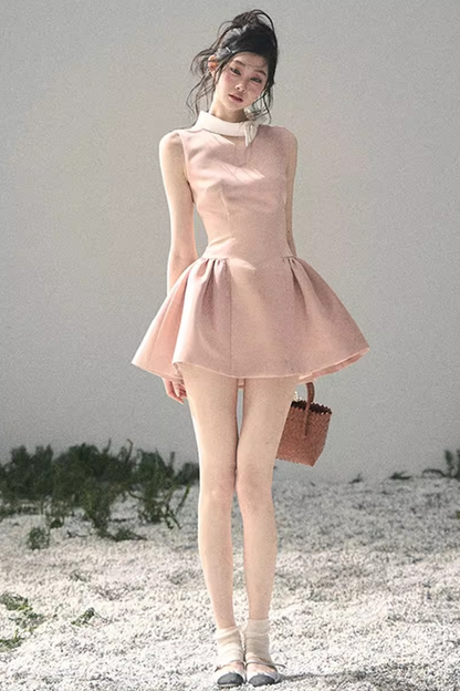 Lilian Ball Puff Sleeve Dress