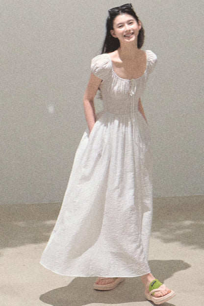 Blissful Tomato Leaf Dress