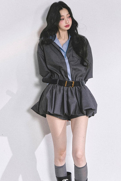 Autumn Bud Slim Dress Set-Up