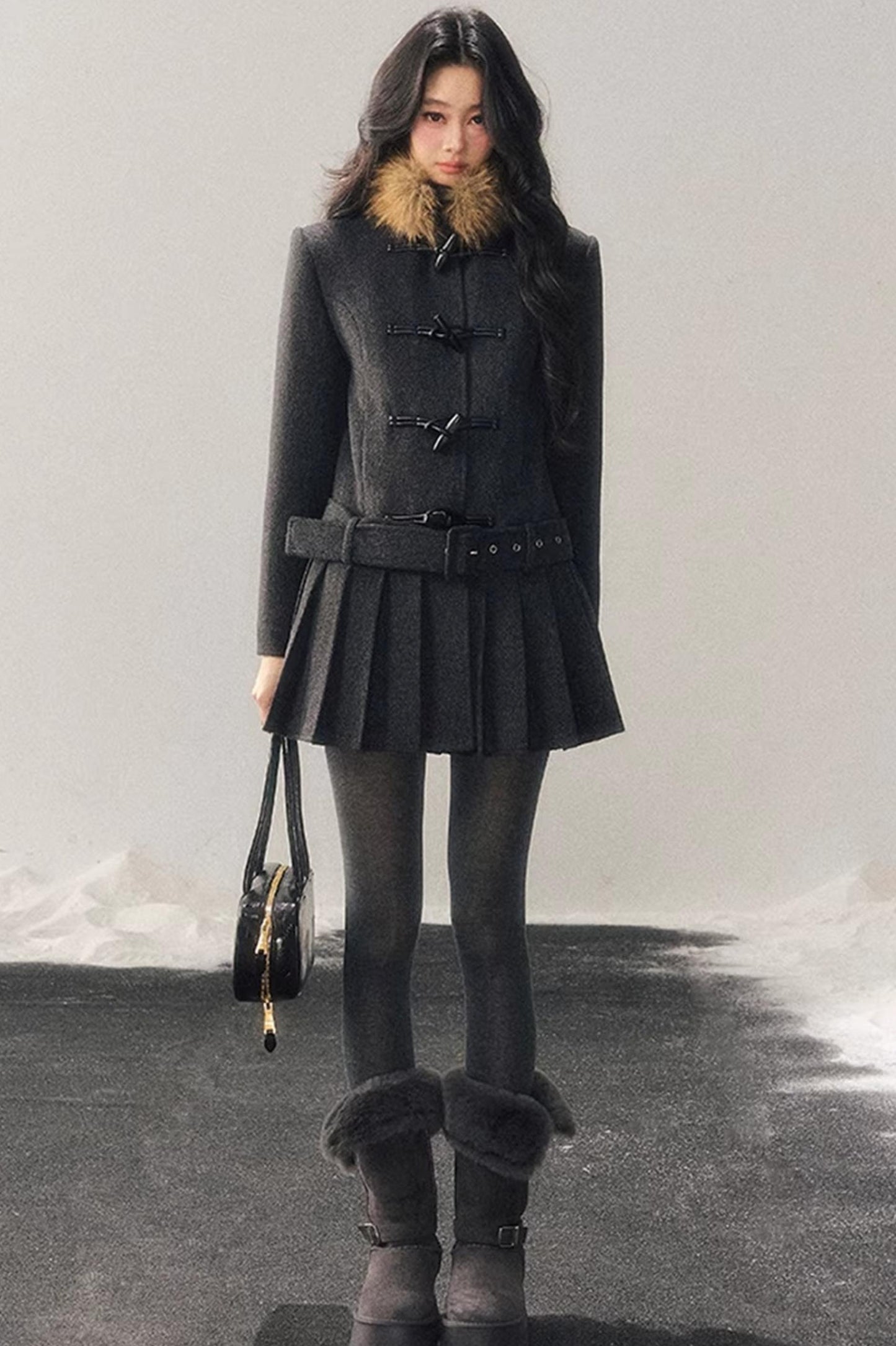 Whispers of Winter Woolen Coat