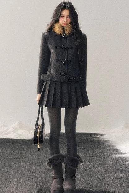 Whispers of Winter Woolen Coat