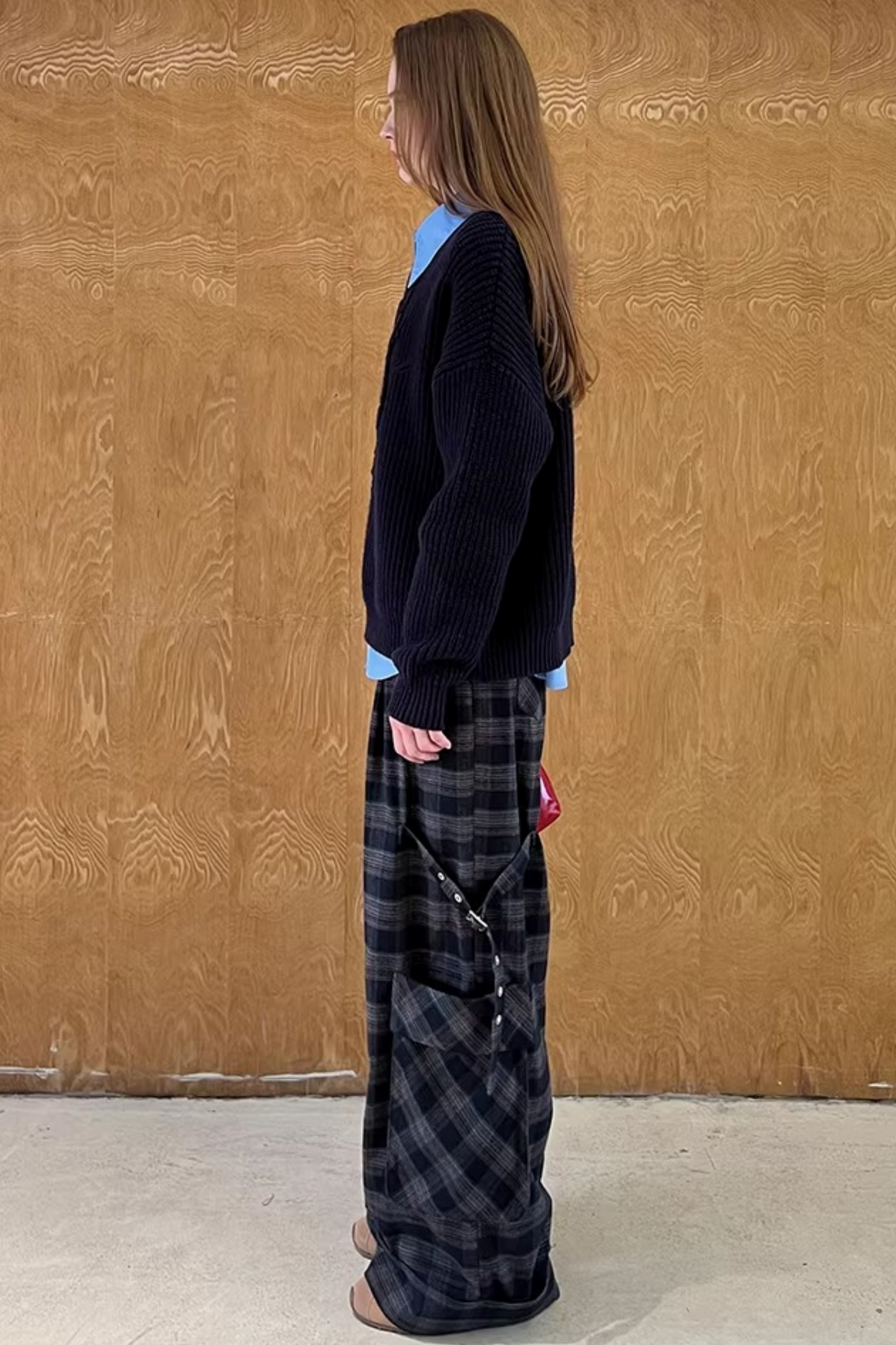 Knitted Two-Piece Sweater Pants Set