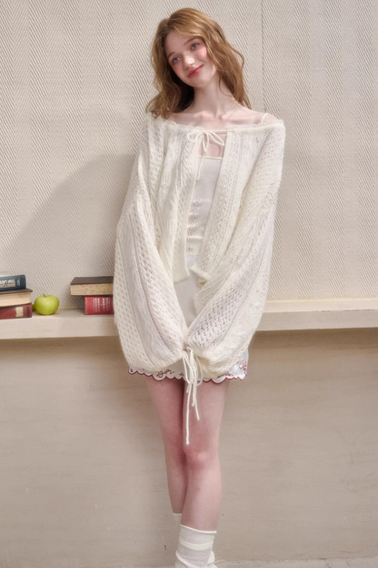 리버뱅크 모헤어 울 스웨터