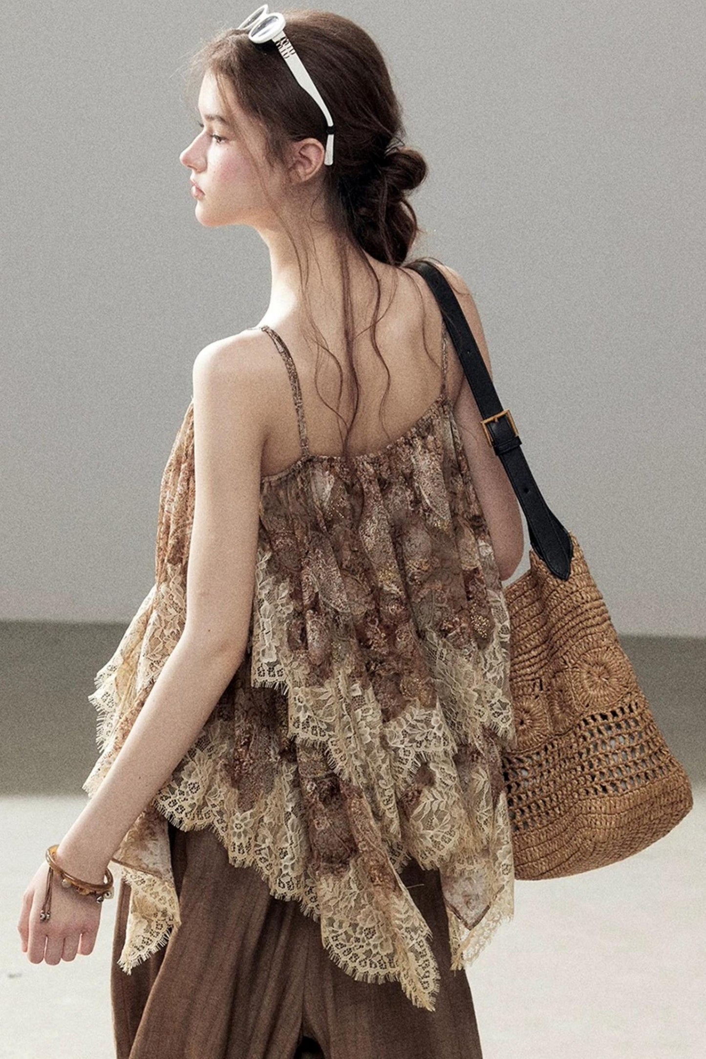 Evening Breeze Lace Top Set-Up