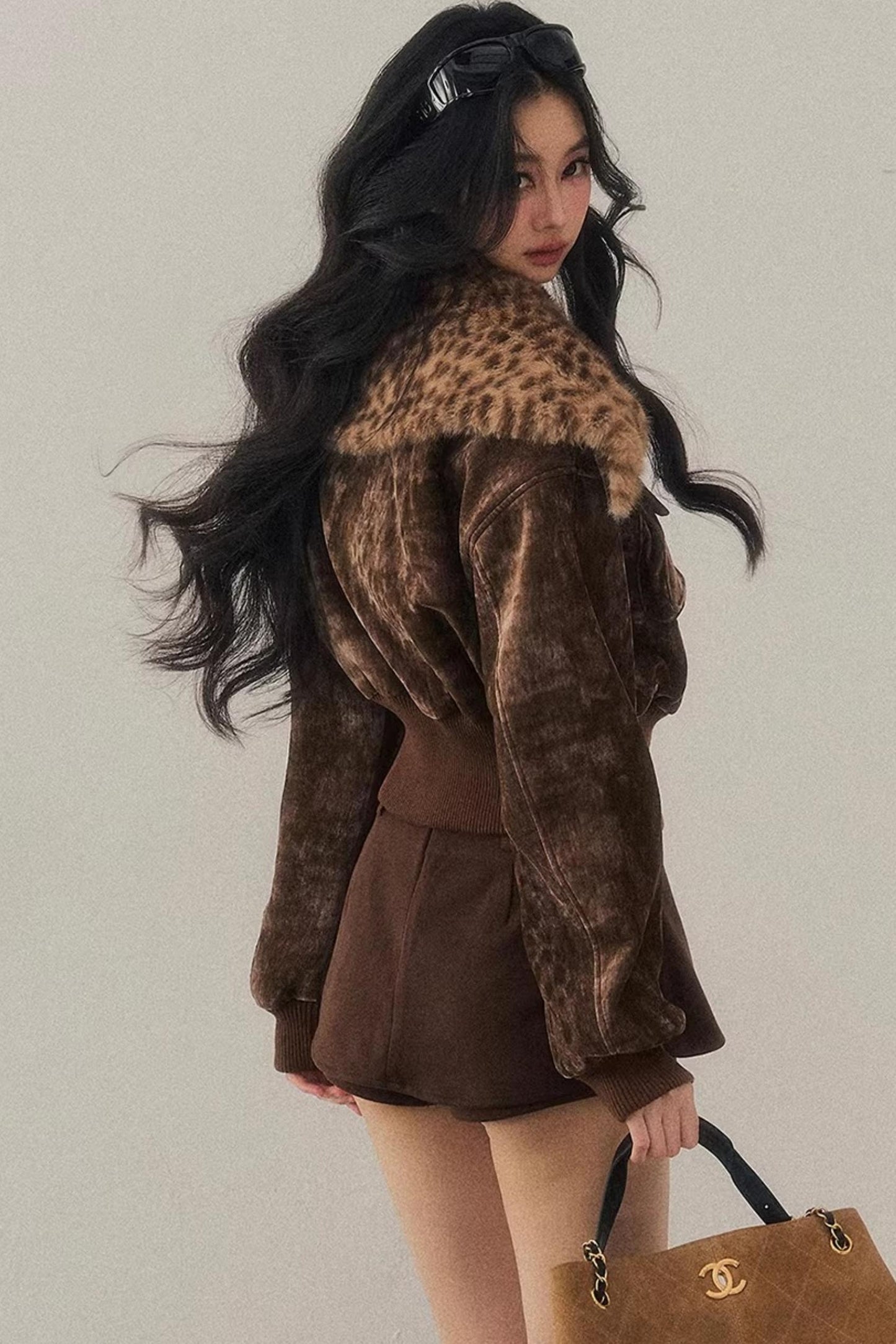 Dreamy Leopard Print Jacket