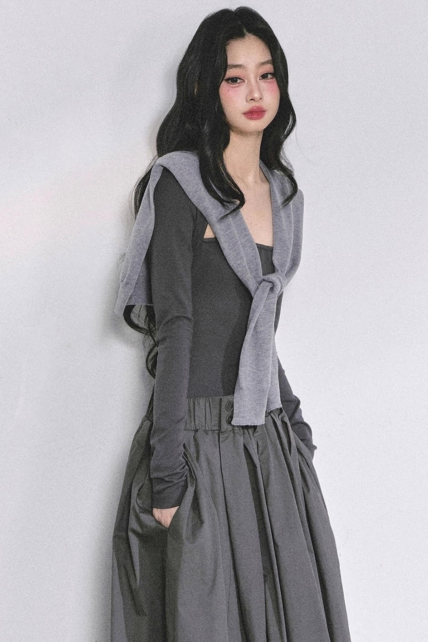 Knitted Jacket Shawl