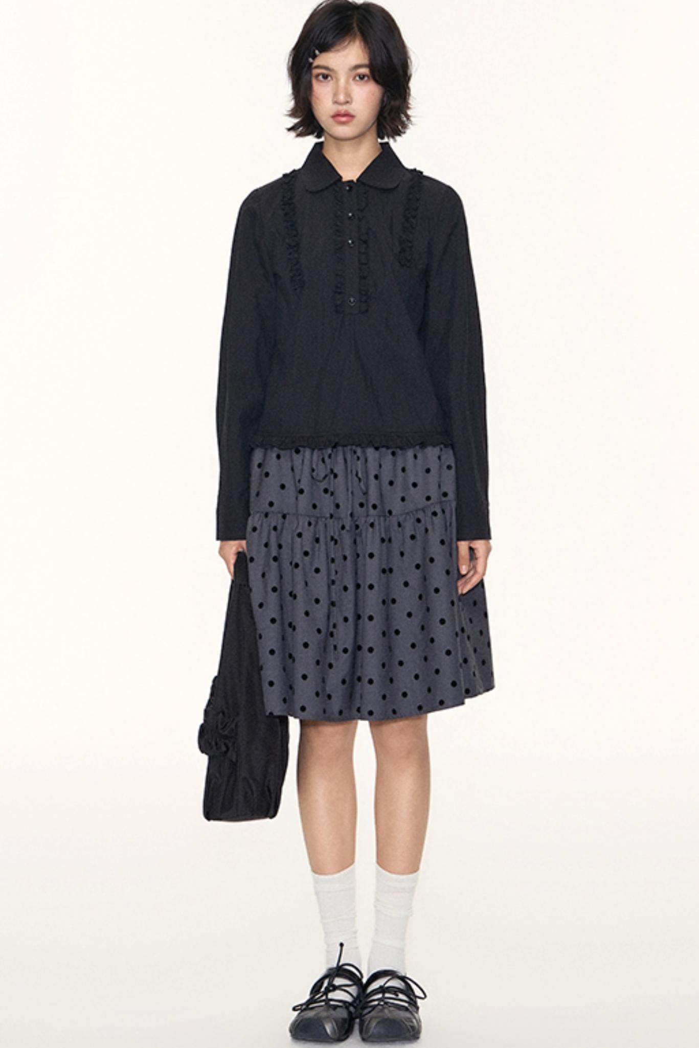 Casual Crew Neck Top