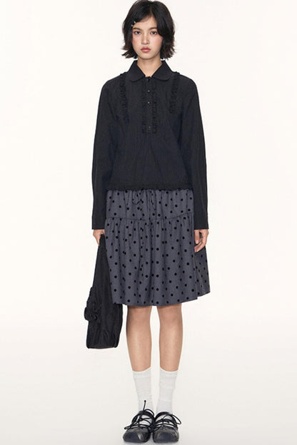 Casual Crew Neck Top