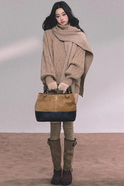 Zurich Knit Sweater Shorts Set-Up