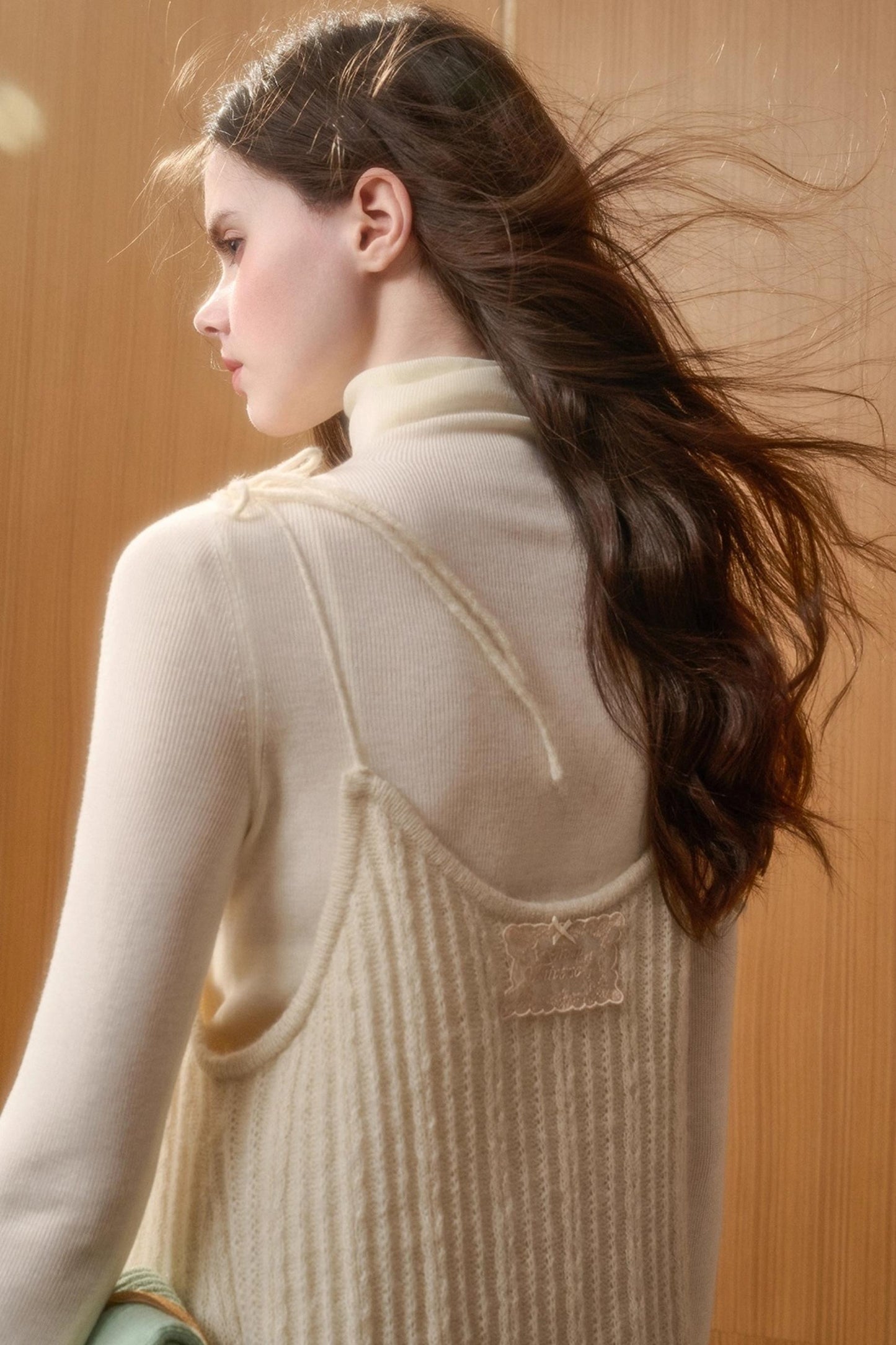 Soft Gemstone Wool Pants Set-Up