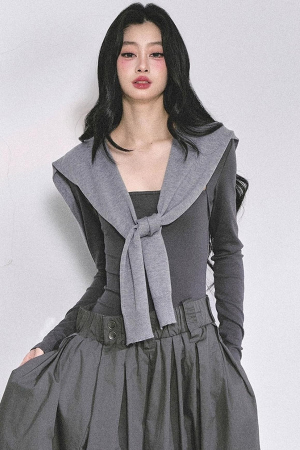 Knitted Jacket Shawl