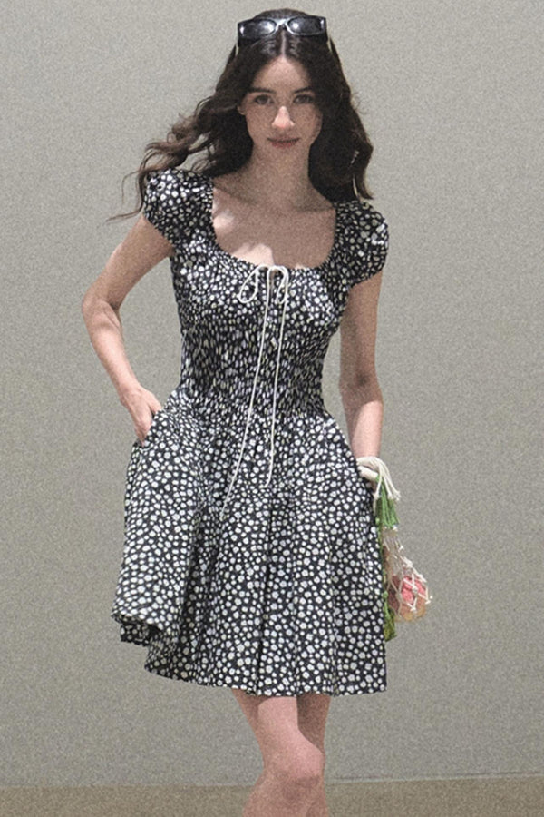 Blissful Tomato Leaf Dress