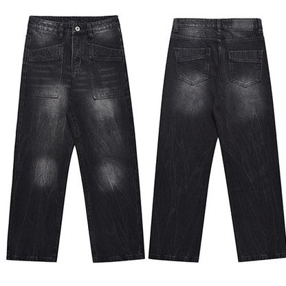 American high street vibe jeans pants
