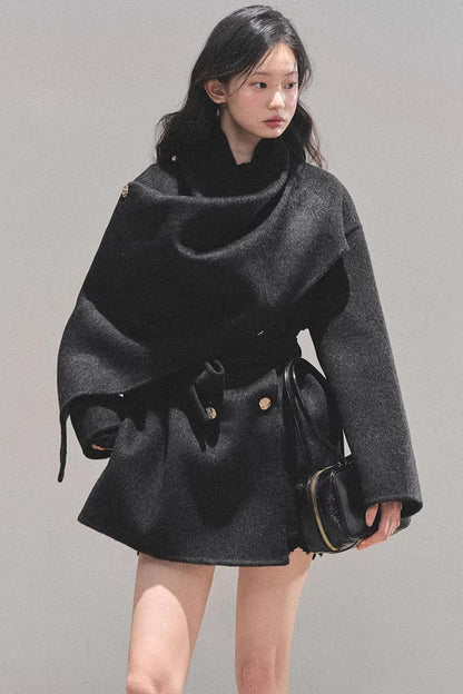 Hepburn Double-Sided Wool Coat